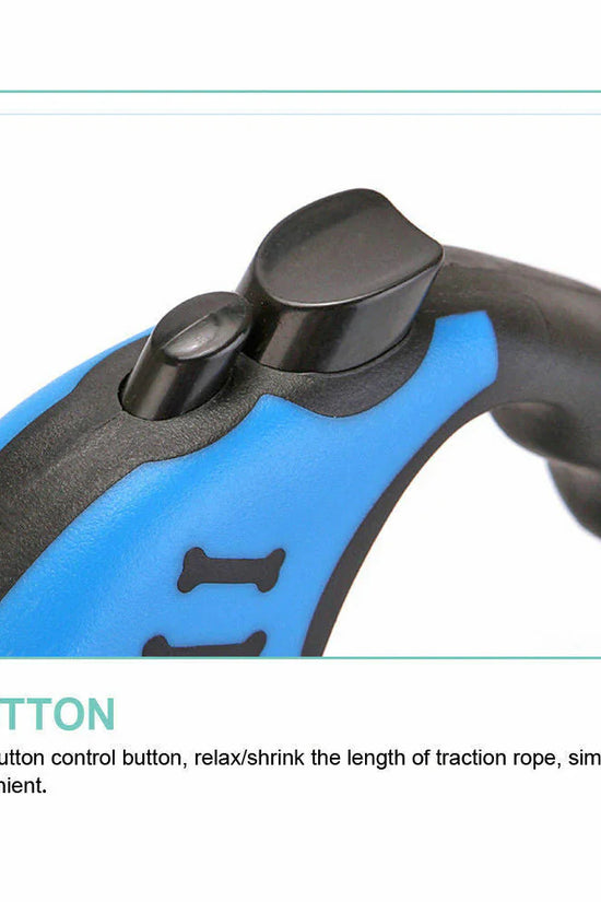 Automatic Retractable Dog Leash - Dual Size Options with Brake & Lock Safety System