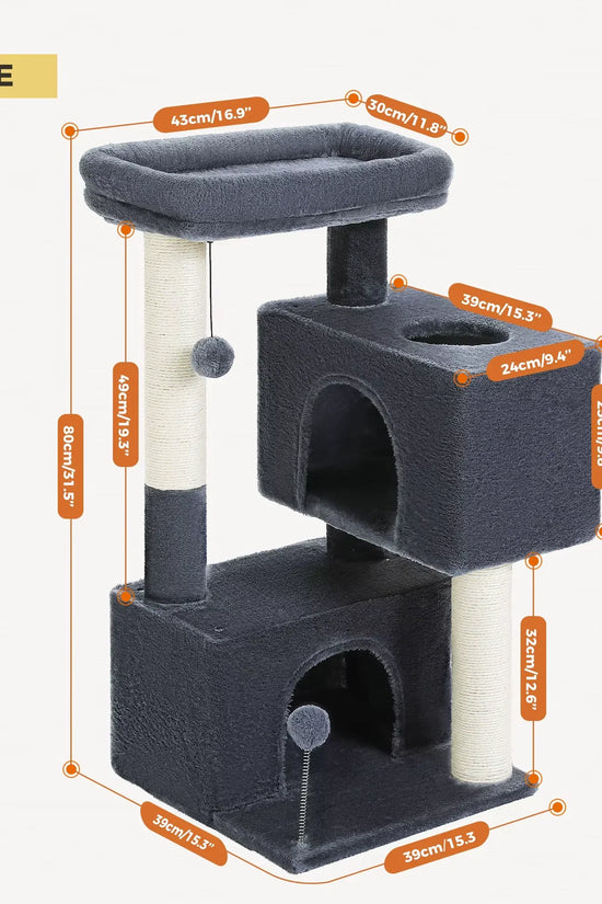 Cat Tree for Large Cats Cat Tower for Indoor 